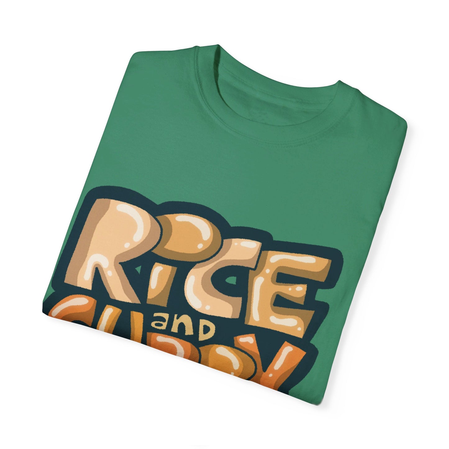 US-Unisex Garment-Dyed T-shirt-RICEANDCURRYLOVER