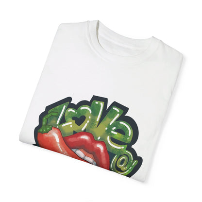 US-Unisex Garment-Dyed T-shirt-LOVE@1ST BITE