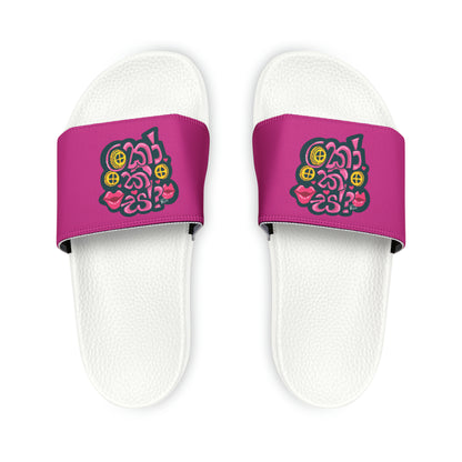 Women's PU Slide Sandals - Kokis