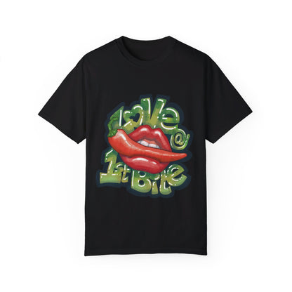 US-Unisex Garment-Dyed T-shirt-LOVE@1ST BITE