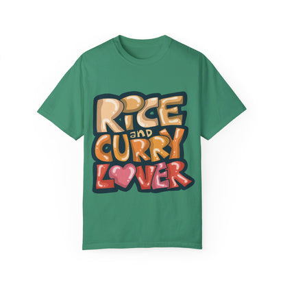 US-Unisex Garment-Dyed T-shirt-RICEANDCURRYLOVER