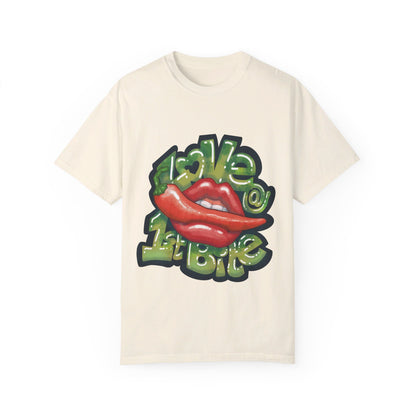 US-Unisex Garment-Dyed T-shirt-LOVE@1ST BITE