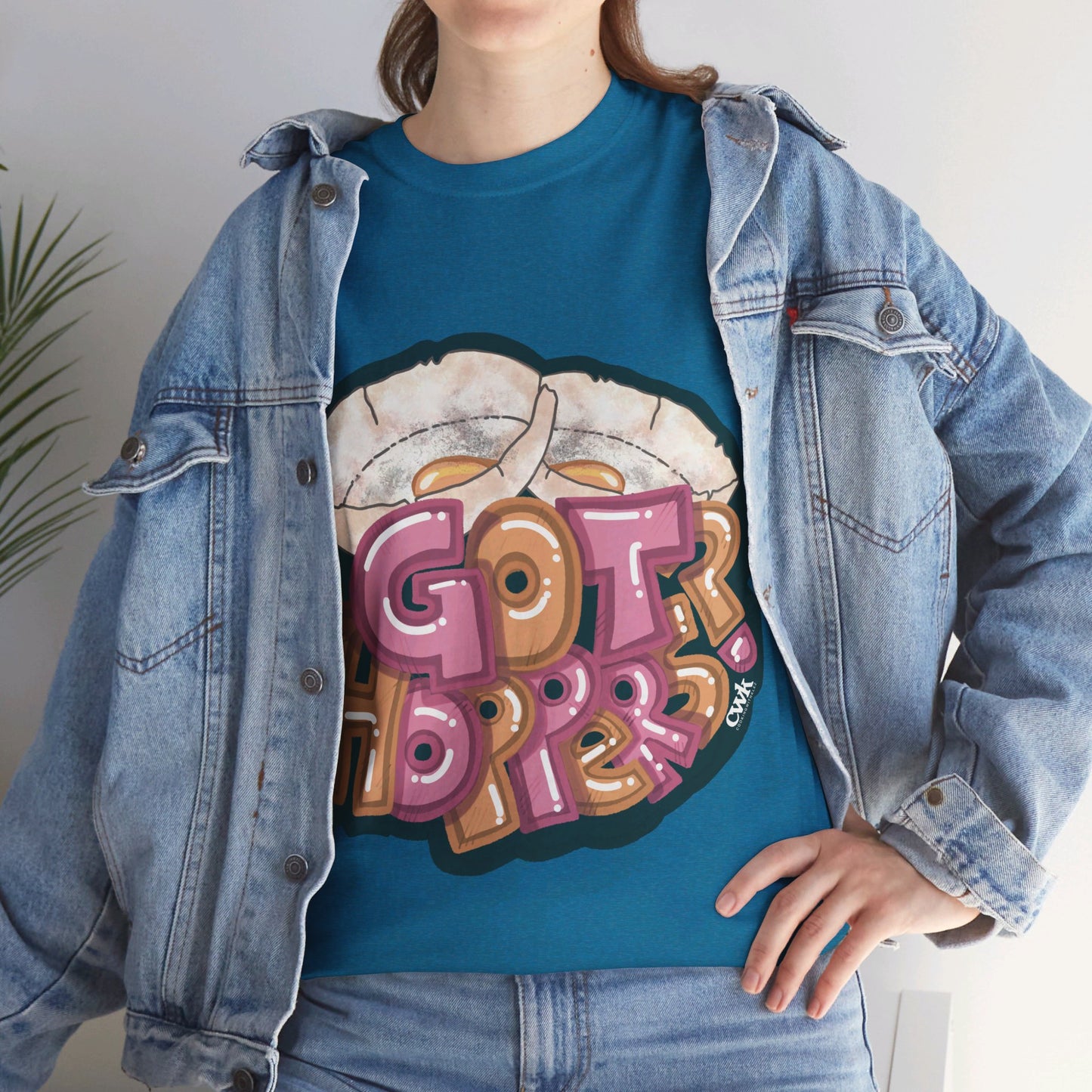 AU_Unisex Heavy Cotton Tee -GOT HOPPERS?