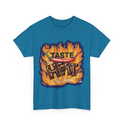 AU_Unisex Heavy Cotton Tee -TASTE THE HEAT OF SRI LANKA