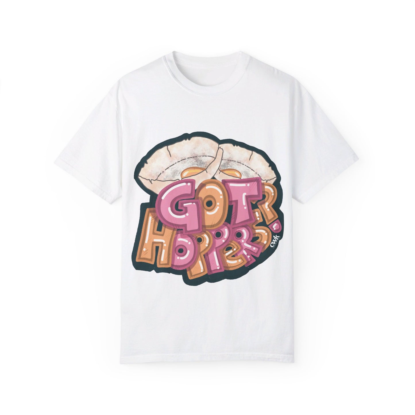 US-Unisex Garment-Dyed T-shirt-GOT HOPPERS?