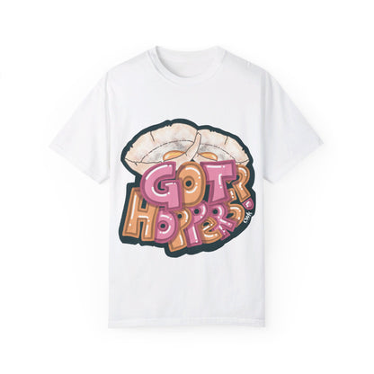 US-Unisex Garment-Dyed T-shirt-GOT HOPPERS?