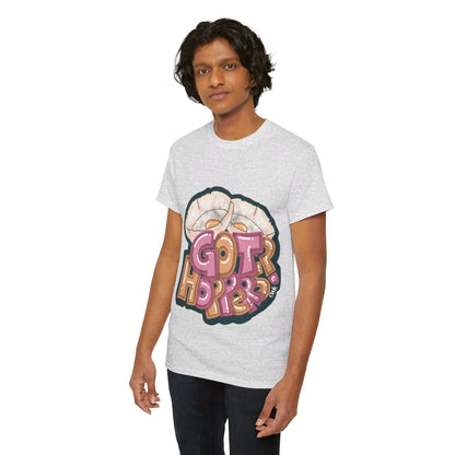 AU_Unisex Heavy Cotton Tee -GOT HOPPERS?
