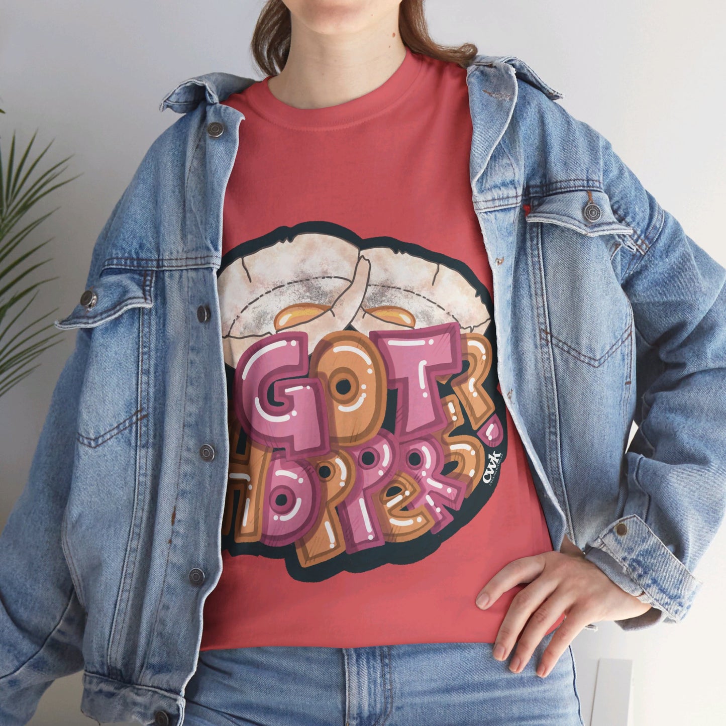 AU_Unisex Heavy Cotton Tee -GOT HOPPERS?