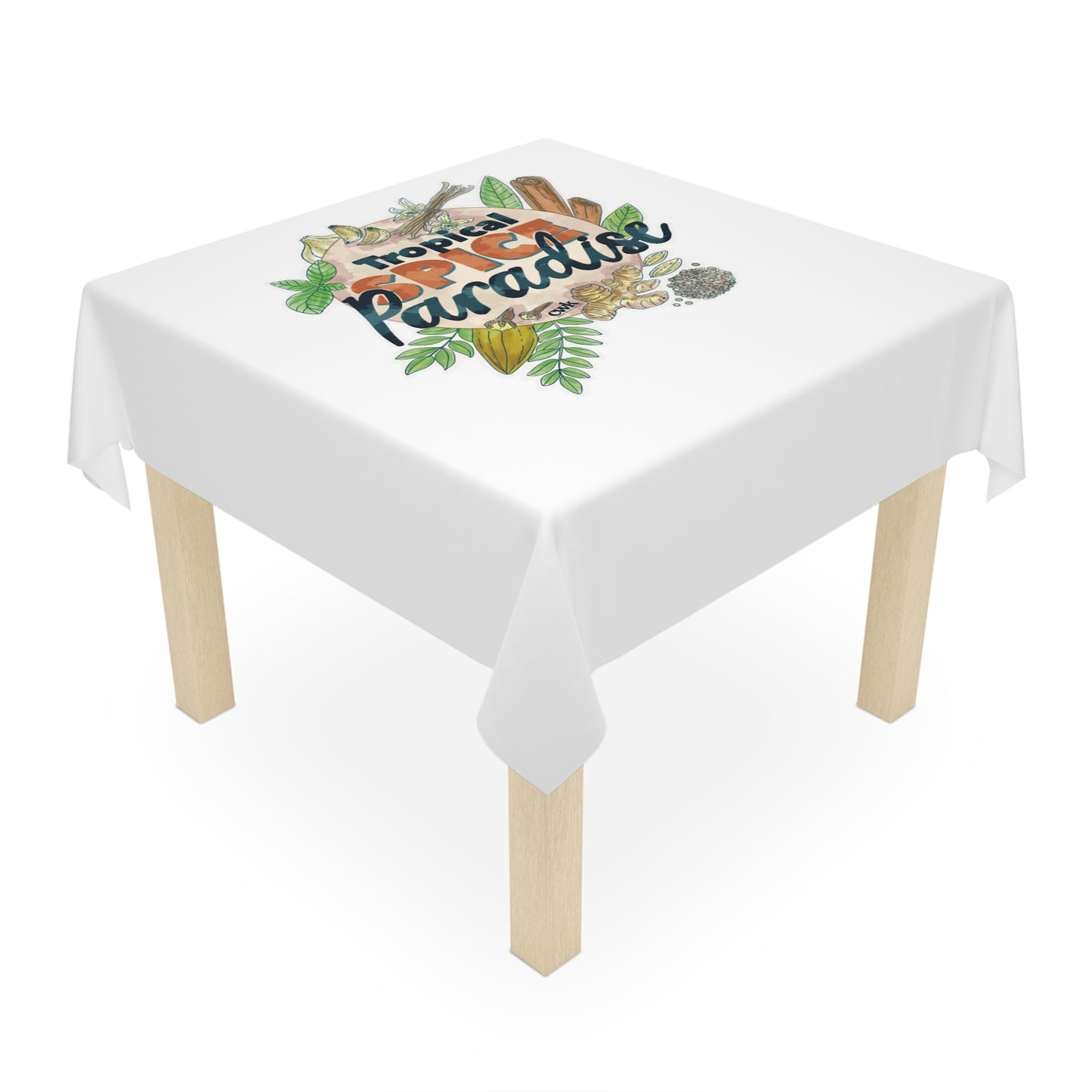 Tablecloth -Tropical Spice Paradise