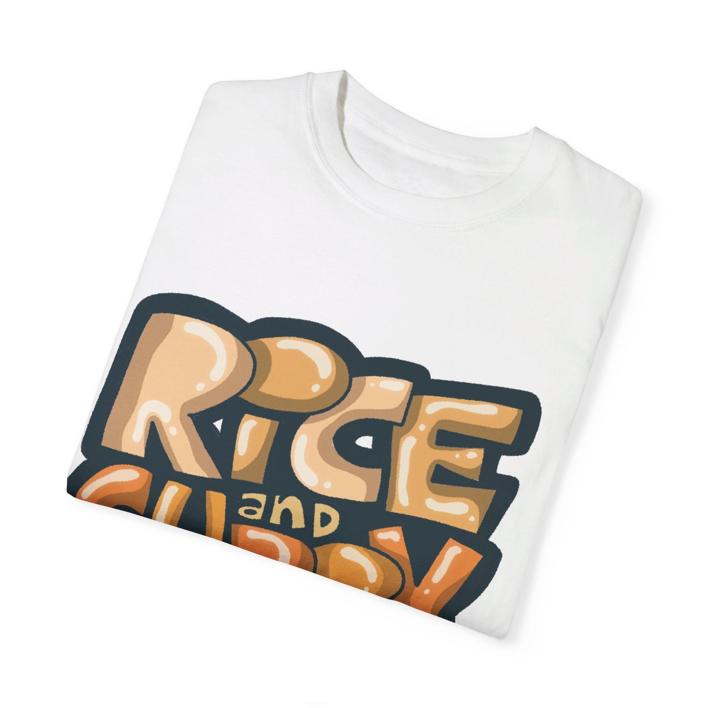 US-Unisex Garment-Dyed T-shirt-RICEANDCURRYLOVER