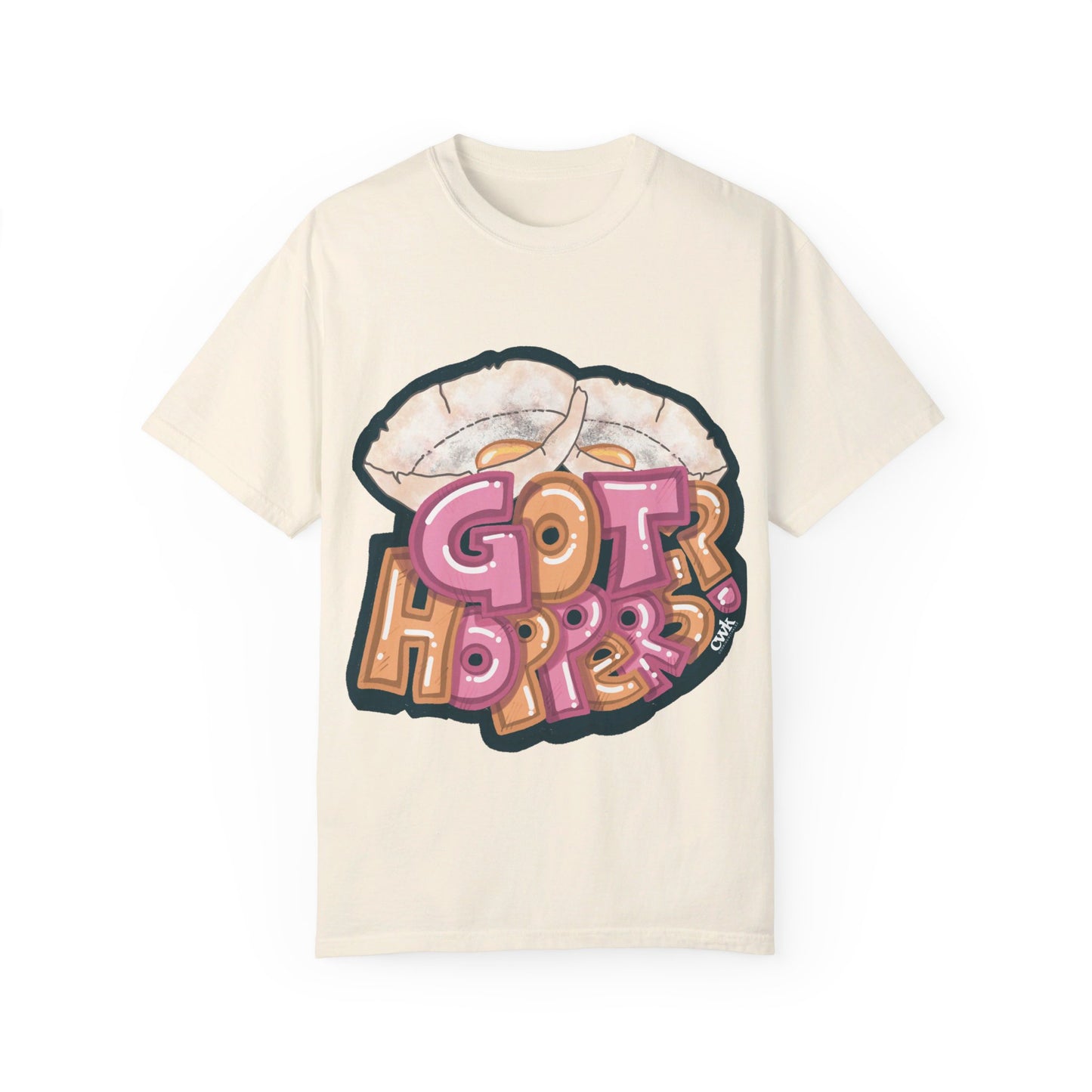 US-Unisex Garment-Dyed T-shirt-GOT HOPPERS?