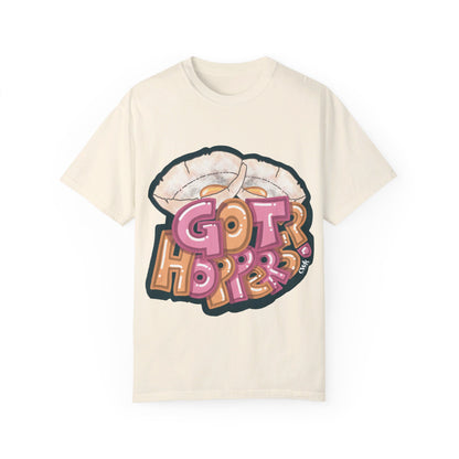 US-Unisex Garment-Dyed T-shirt-GOT HOPPERS?