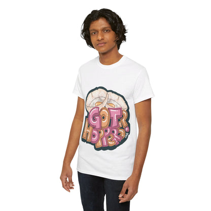 AU_Unisex Heavy Cotton Tee -GOT HOPPERS?