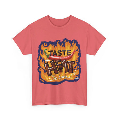 AU_Unisex Heavy Cotton Tee -TASTE THE HEAT OF SRI LANKA