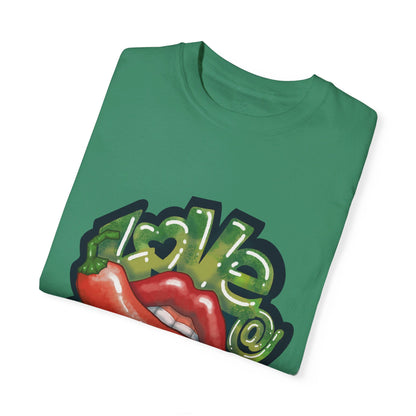 US-Unisex Garment-Dyed T-shirt-LOVE@1ST BITE