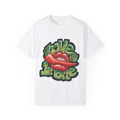 US-Unisex Garment-Dyed T-shirt-LOVE@1ST BITE