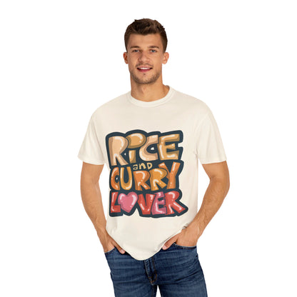 US-Unisex Garment-Dyed T-shirt-RICEANDCURRYLOVER