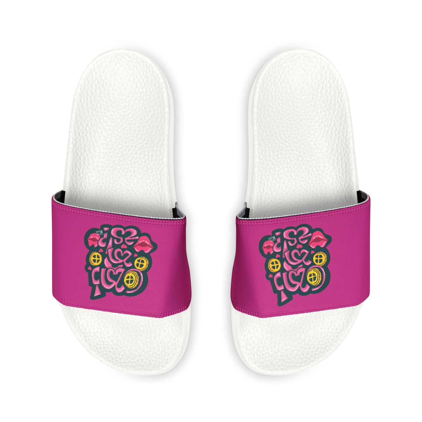 Women's PU Slide Sandals - Kokis