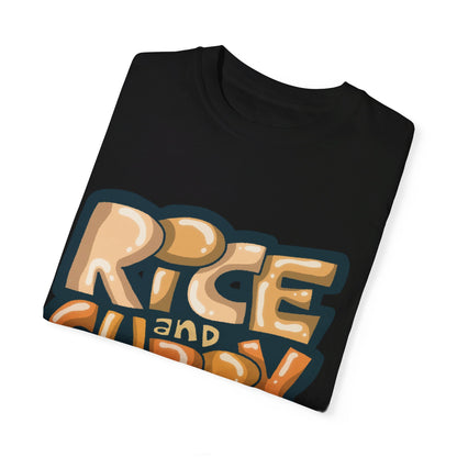 US-Unisex Garment-Dyed T-shirt-RICEANDCURRYLOVER