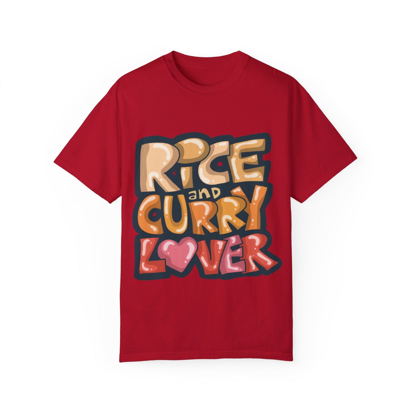 US-Unisex Garment-Dyed T-shirt-RICEANDCURRYLOVER