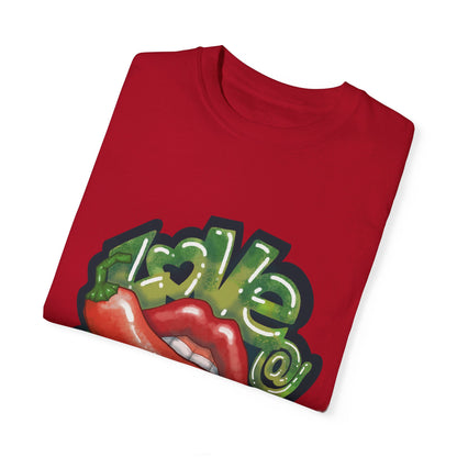 US-Unisex Garment-Dyed T-shirt-LOVE@1ST BITE