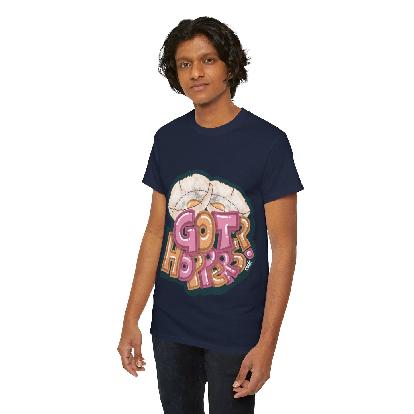 AU_Unisex Heavy Cotton Tee -GOT HOPPERS?