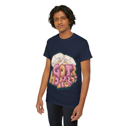 AU_Unisex Heavy Cotton Tee -GOT HOPPERS?