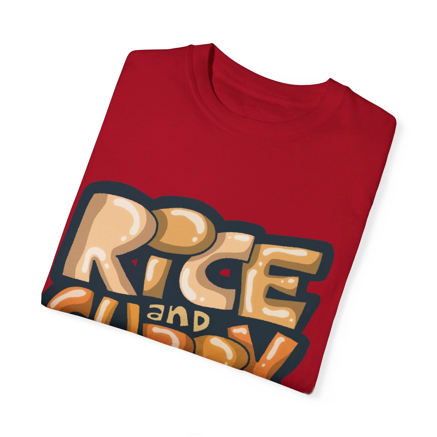 US-Unisex Garment-Dyed T-shirt-RICEANDCURRYLOVER