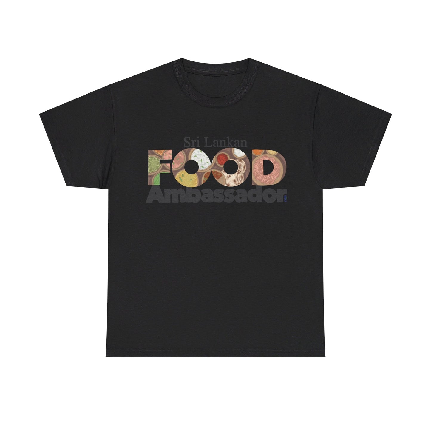 AU_Unisex Heavy Cotton Tee -SRI LANKAN FOOD AMBASSADOR