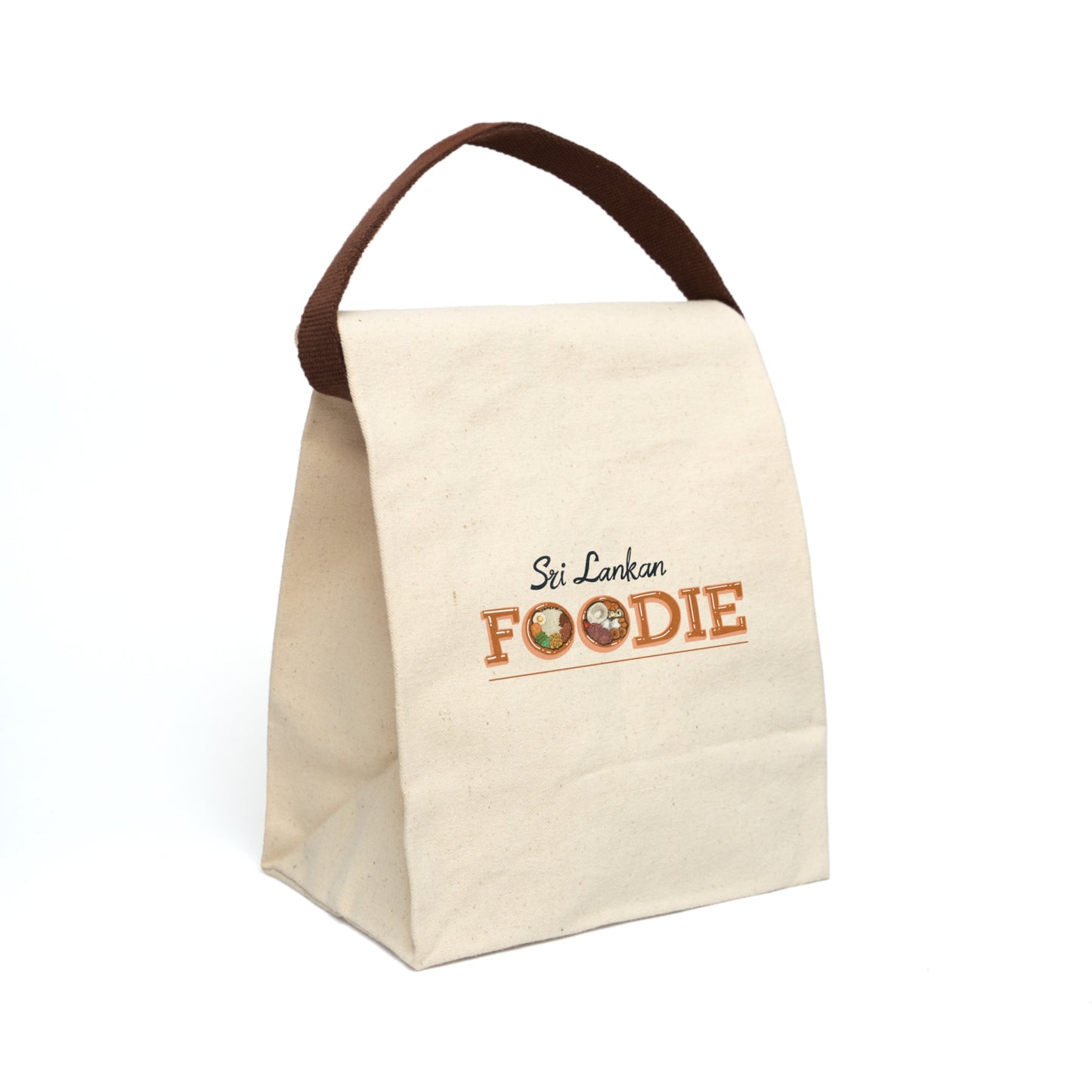 Canvas Lunch Bag With Strap - Sri Lankan Foodie