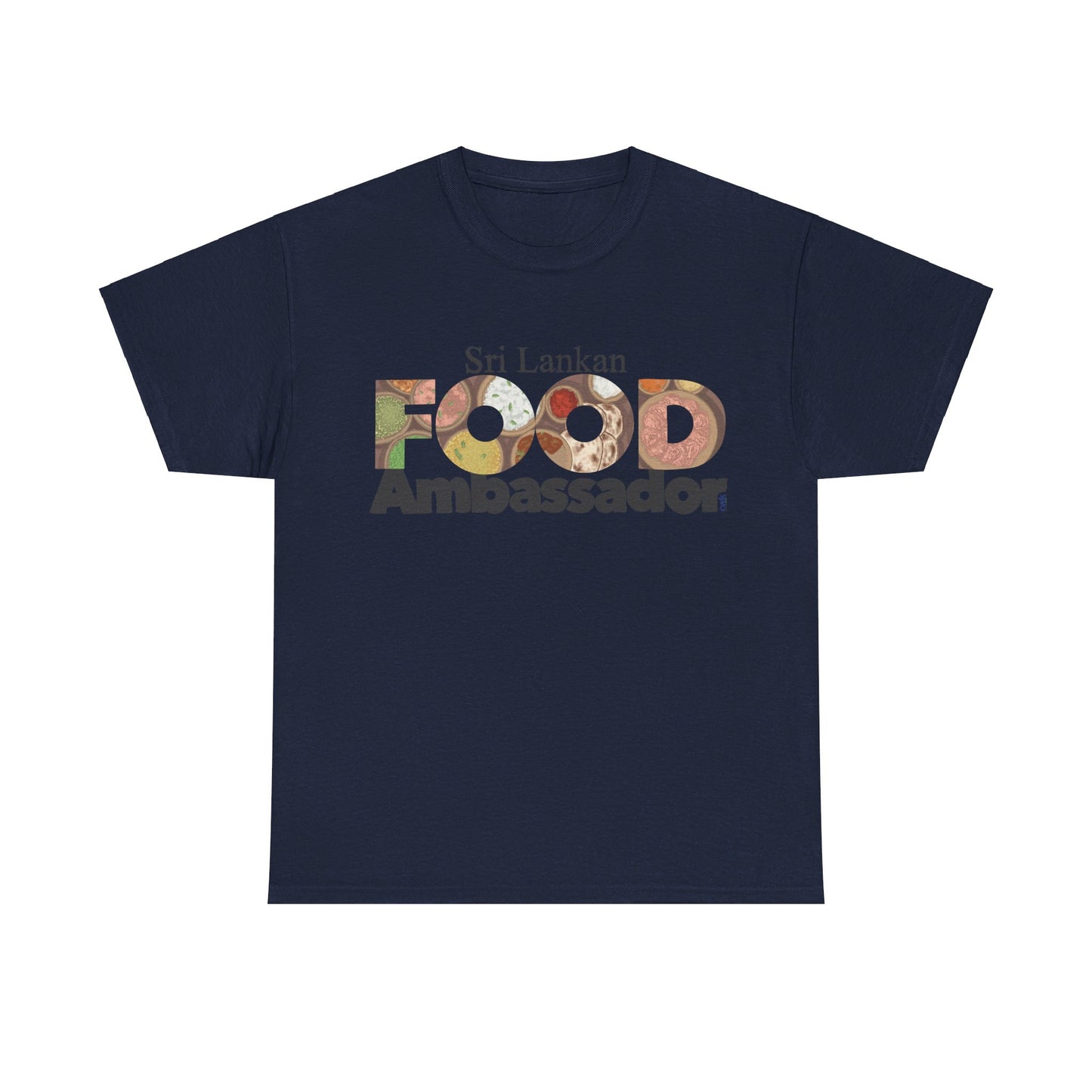 AU_Unisex Heavy Cotton Tee -SRI LANKAN FOOD AMBASSADOR