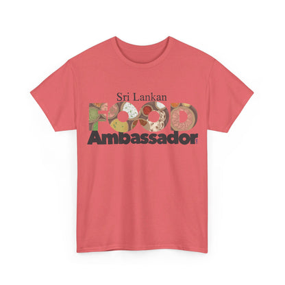 AU_Unisex Heavy Cotton Tee -SRI LANKAN FOOD AMBASSADOR