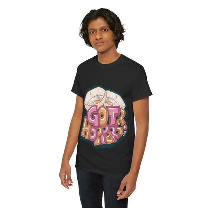 AU_Unisex Heavy Cotton Tee -GOT HOPPERS?