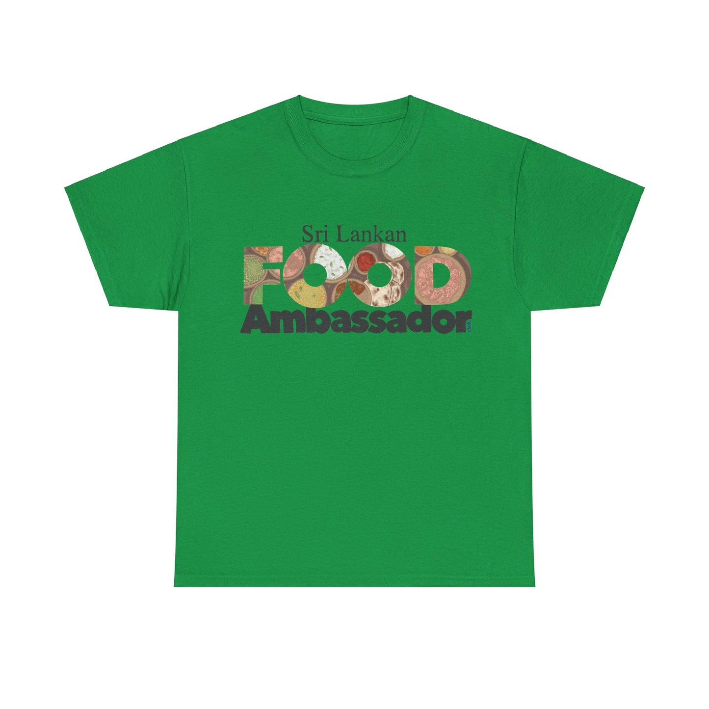 AU_Unisex Heavy Cotton Tee -SRI LANKAN FOOD AMBASSADOR