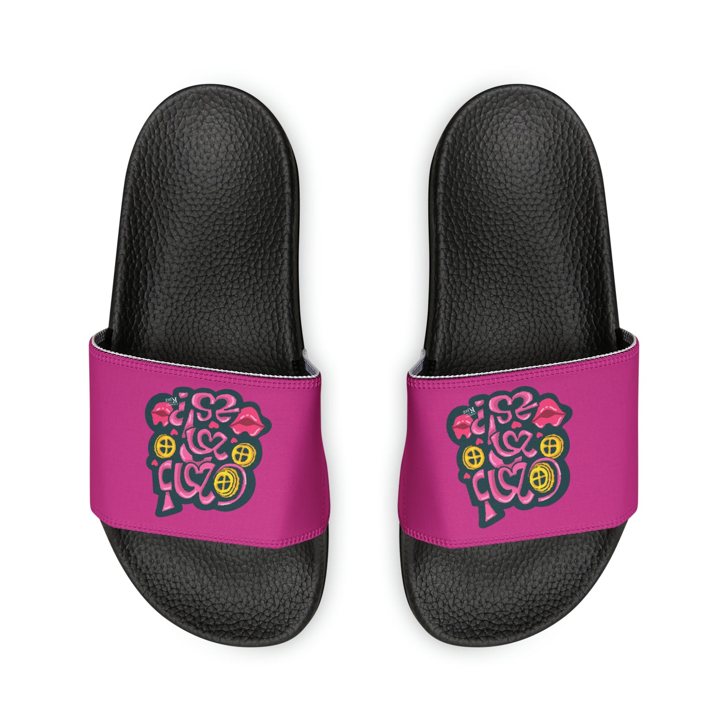 Women's PU Slide Sandals - Kokis