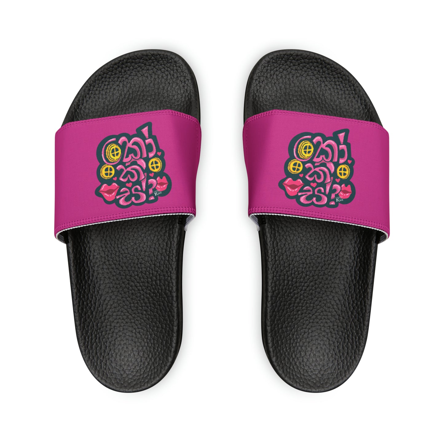 Women's PU Slide Sandals - Kokis