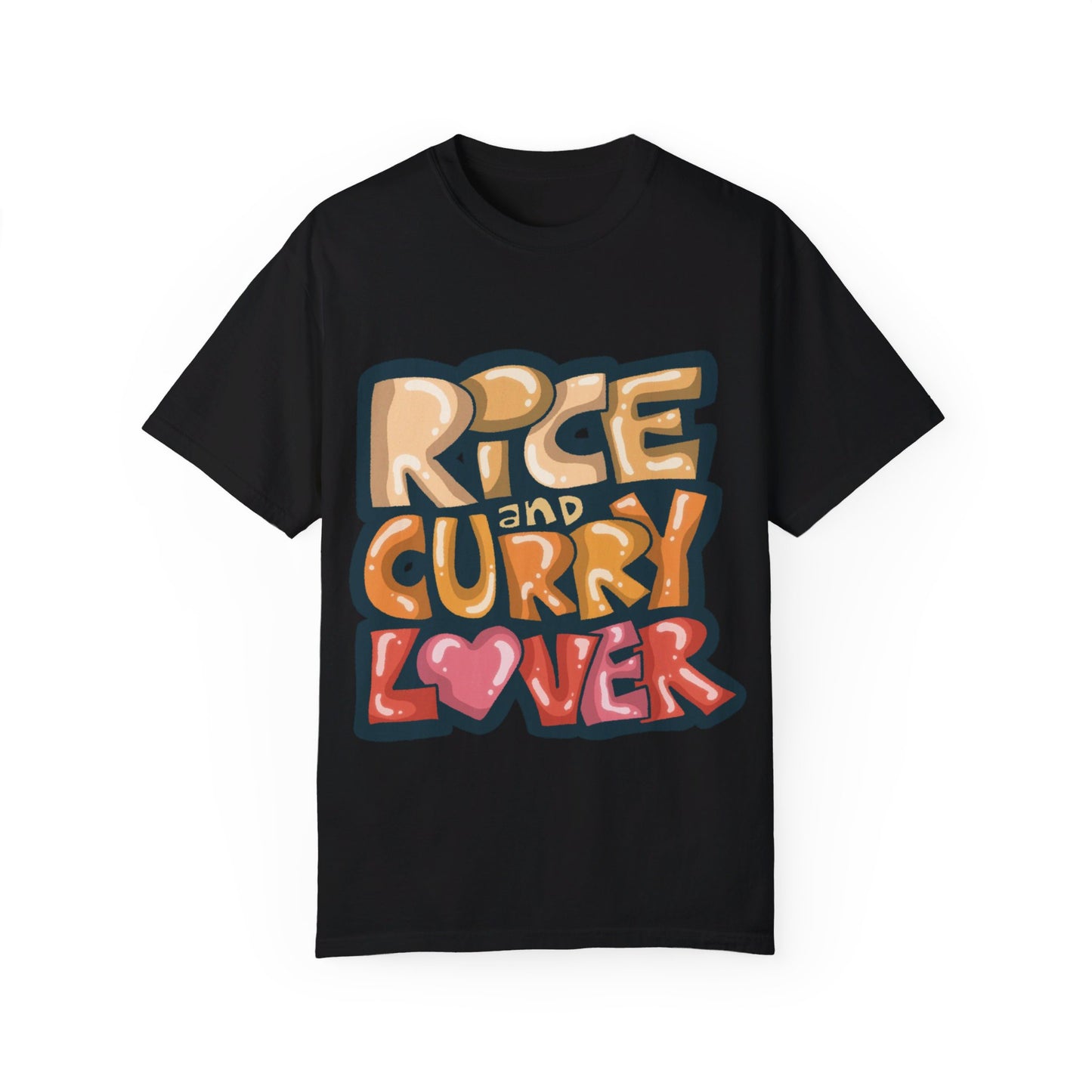 US-Unisex Garment-Dyed T-shirt-RICEANDCURRYLOVER