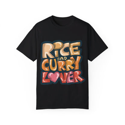 US-Unisex Garment-Dyed T-shirt-RICEANDCURRYLOVER