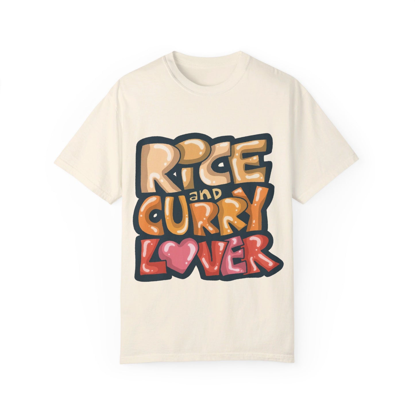 US-Unisex Garment-Dyed T-shirt-RICEANDCURRYLOVER